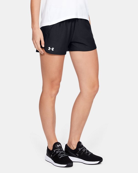New Under Armour UA Women's Play Up 2.0 Mesh Running Gym Shorts 
